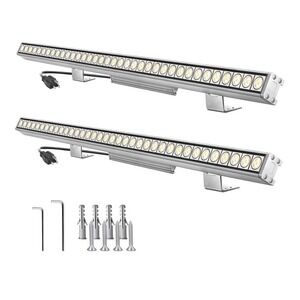 Nanzgecc LED‎ Wall Washer Lights 39.4in 36W 3850lm IP67 Warm White AC 2 Pack